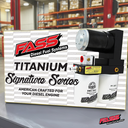 FASS Titanium Signature Series 165GPH Fuel System For GMC/Chevrolet 2001–2010 Duramax 6.6L