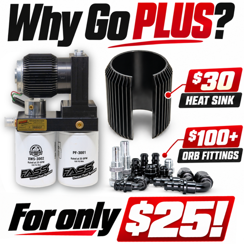 FASS Titanium Signature Series PLUS 100G Fuel System for GMC/Chevrolet 2001–2010 Duramax 6.6L