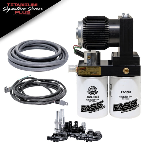 FASS Titanium Signature Series PLUS 100G Fuel System for GMC/Chevrolet 2001–2010 Duramax 6.6L