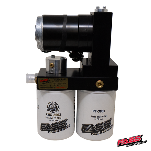 FASS Titanium Signature Series 165GPH Fuel System For GMC/Chevrolet 2001–2010 Duramax 6.6L