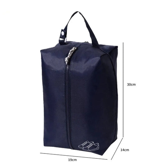 Waterproof Travel Shoe Bag with Zipper – Portable Multifunctional Shoe Organizer
