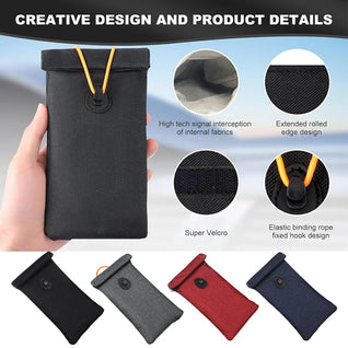 Faraday Key Fob & Phone Pouch