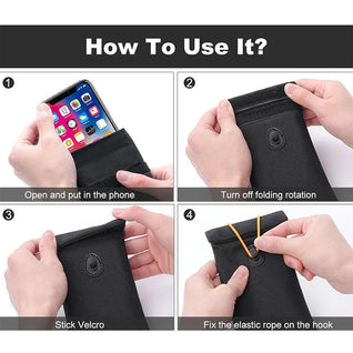 Faraday Key Fob & Phone Pouch