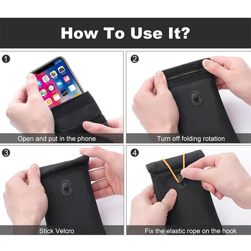 Faraday Key Fob & Phone Pouch