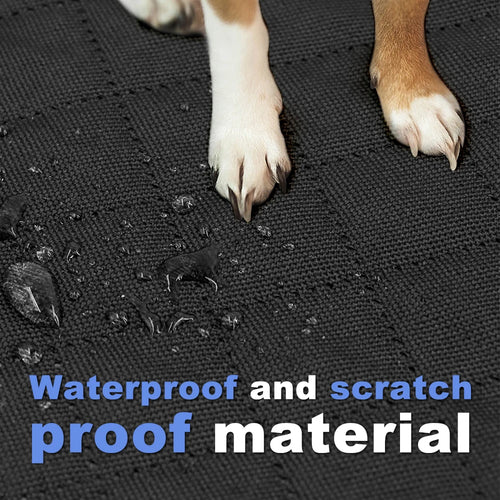 PETRAVEL Dog Car Backseat Cover Extender | Hard Bottom