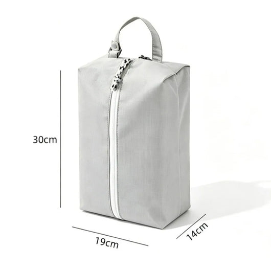 Waterproof Travel Shoe Bag with Zipper – Portable Multifunctional Shoe Organizer