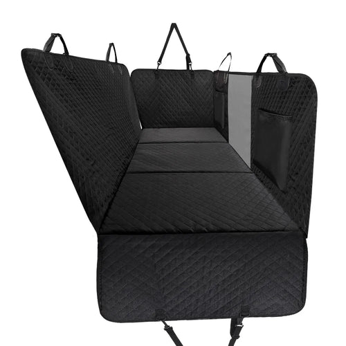 PETRAVEL Dog Car Backseat Cover Extender | Hard Bottom