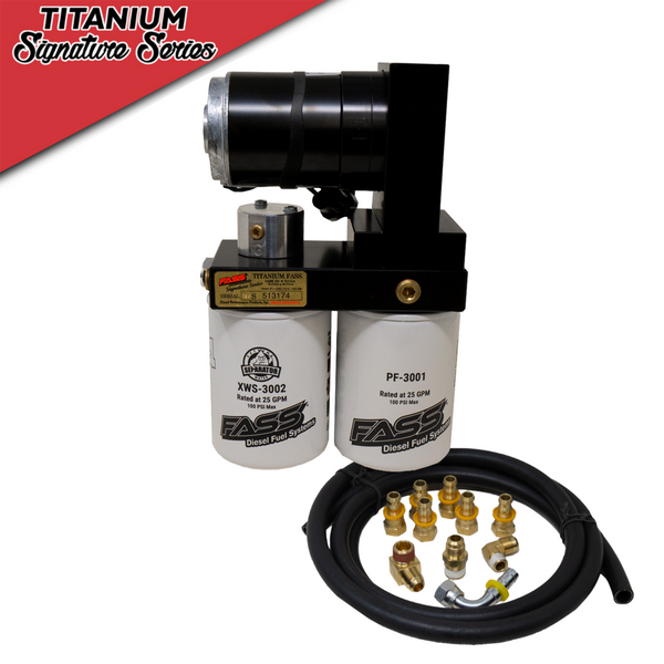 FASS Titanium Signature Series 165GPH Fuel System For GMC/Chevrolet 2001–2010 Duramax 6.6L