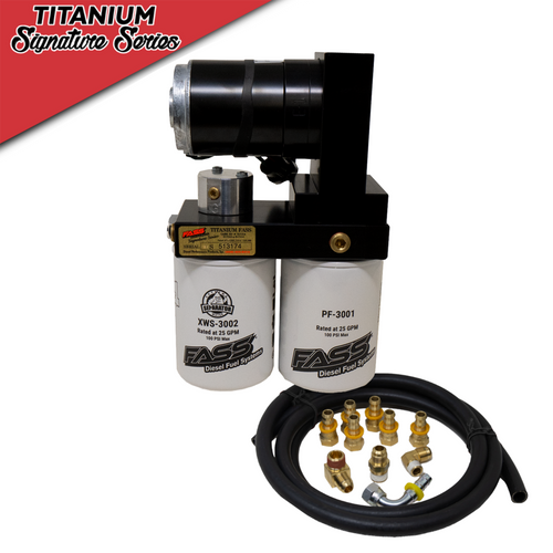 FASS Titanium Signature Series 165GPH Fuel System For GMC/Chevrolet 2001–2010 Duramax 6.6L