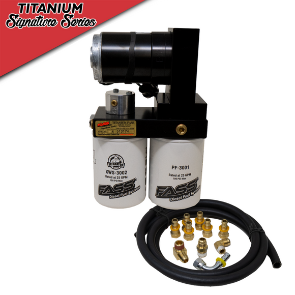 FASS Titanium Signature Series 165GPH Fuel System For GMC/Chevrolet 2001–2010 Duramax 6.6L